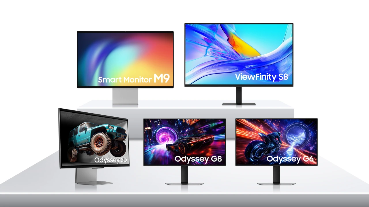 Samsung'un yapay zekâ özellikli yeni monitörleri tanıtıldı