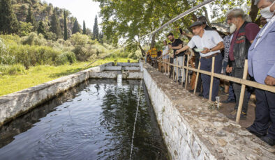 Başkan Tunç Soyer, Gediz Nehri’ne dikkat çekmek için Uşak’ta